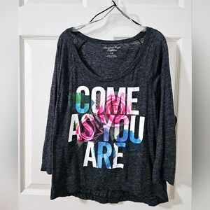American Eagle Graphic Long Sleeve